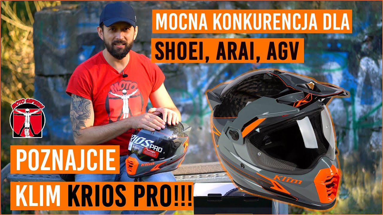 Recenzja kasku dual-sport Klim Krios Pro - czy ma szansę zdetronizować konkurencję???  - Motosapiens