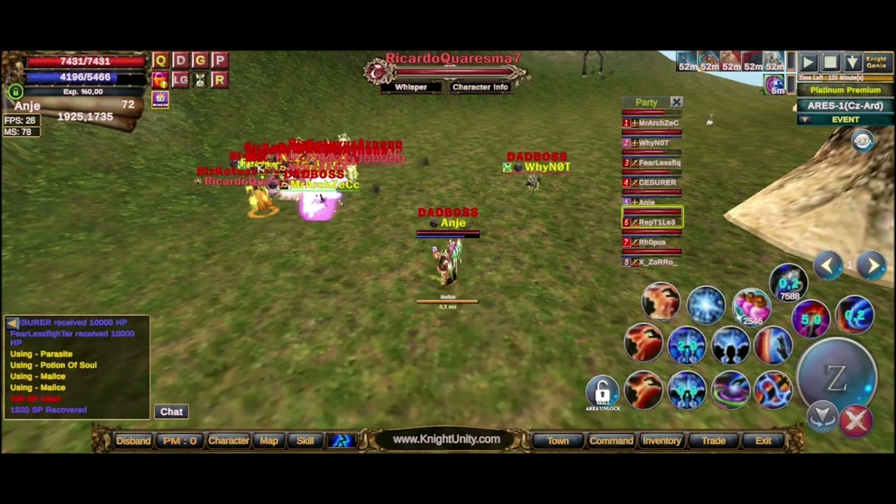 Anje - DadBoss 8vs8 Movie (Knight Unity)