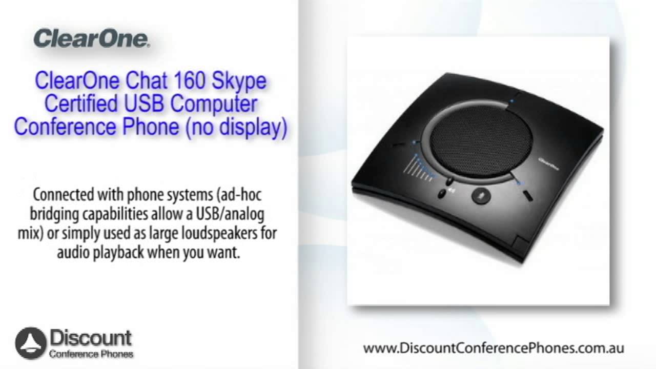 ClearOne Chat 160 Video Overview