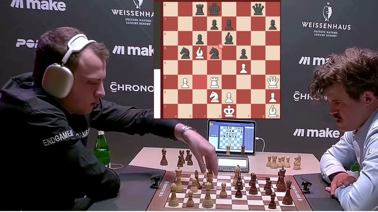 CARLSEN VS NIEMANN! Round 1 Drama | FIDE Freestyle Chess World Championship 2026 Highlights #chess