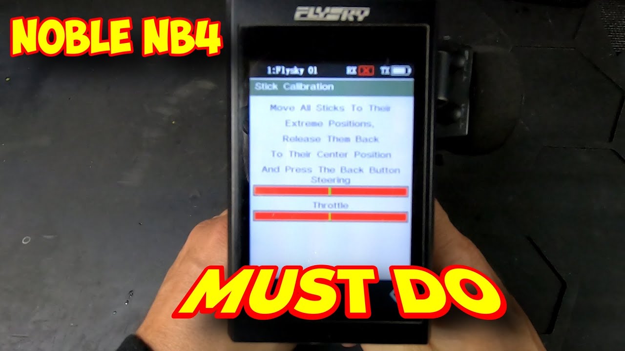 Flysky Noble NB4 ОБЯЗАТЕЛЬНО СДЕЛАЙТЕ перед использованием