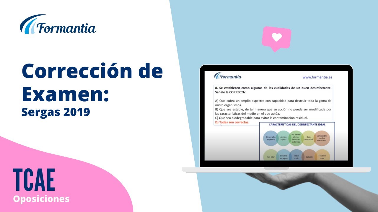 [TCAE] Entrena con la Corrección de Examen Sergas 29-02-2020 [1 Parte de 2]