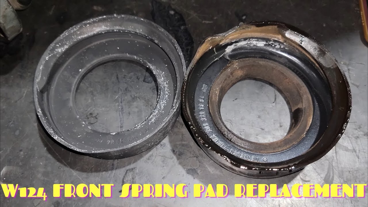W124 400E Front Spring Pad Replacement