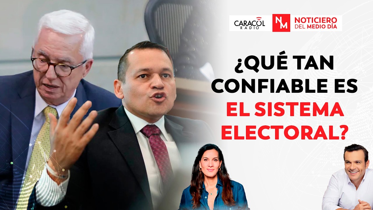 Debate: ¿Se puede confiar en las elecciones? Enrique Robledo-Jorge Ocampo | Noticiero del Mediodía