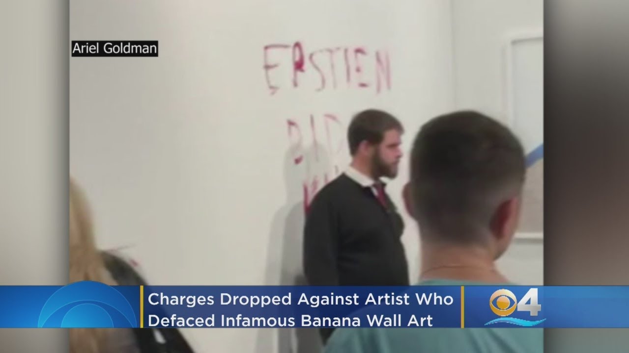Charges Dropped Against Rob Webber, Artist Who Defaced Infamous Art Basel Duct-Taped Banana Wall