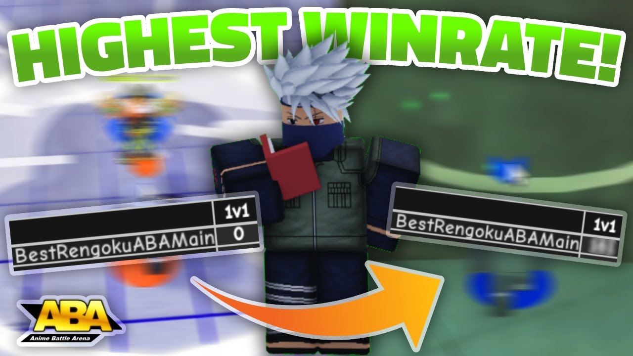 [ABA] HOW MUCH RANK CAN I GET WITH THE HIGHEST WINRATE CHARACTER IN AN HOUR?? (kakashi ranked)