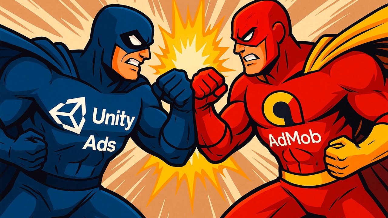 🔴¿ Cual es mejor ?  ADMOB o UNITY ADS ¿ Cuál elegir ?  (  PASO a PASO)