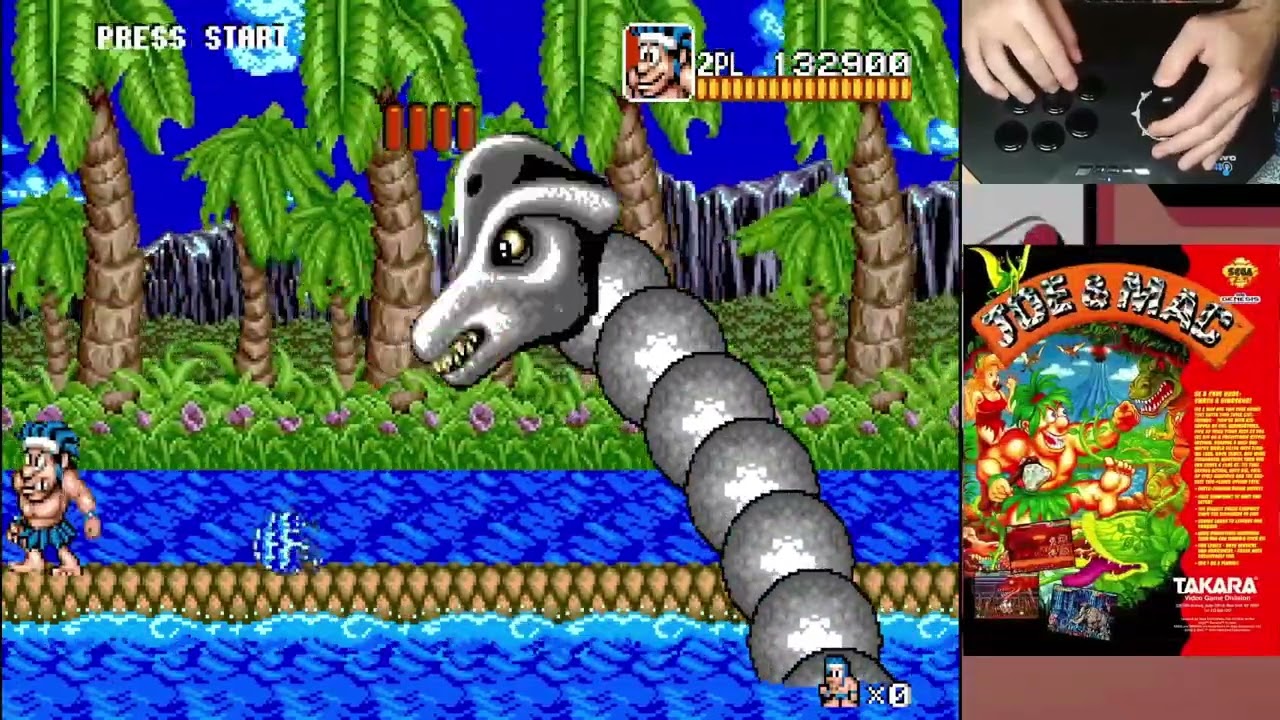 Joe and Mac Caveman Ninja (USA) - Normal - Route B