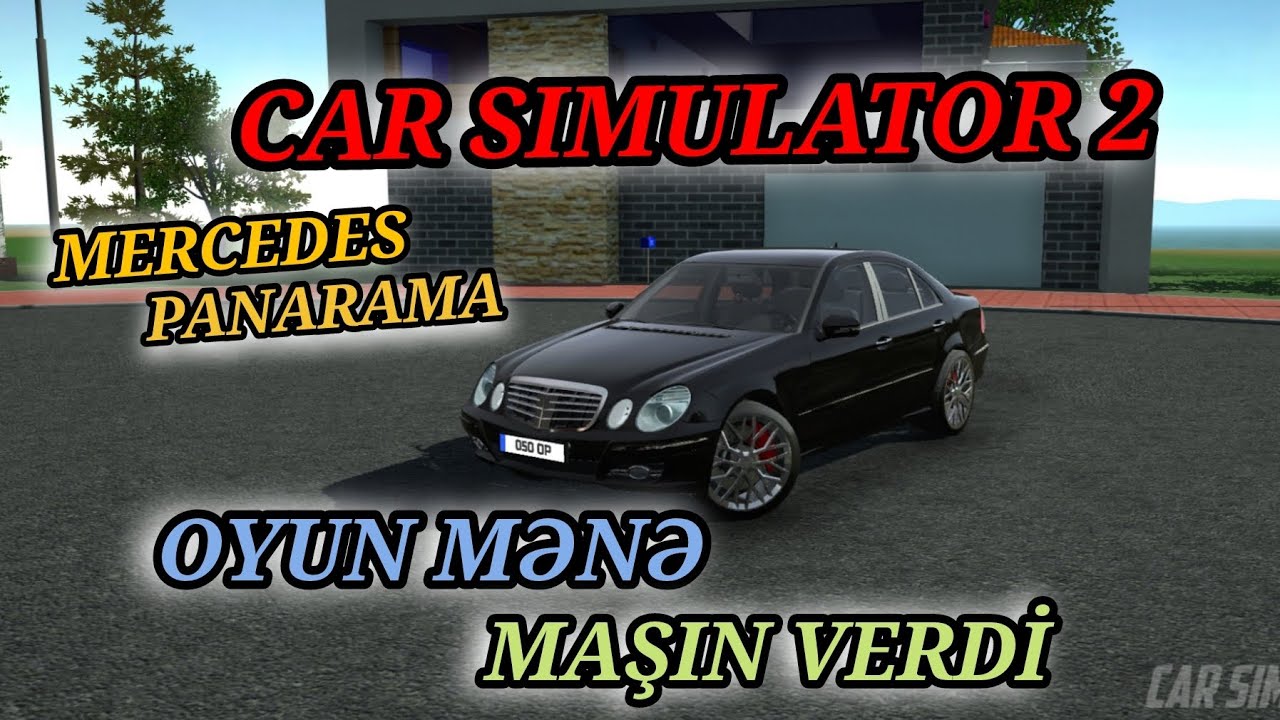 CAR SIMULATOR 2 -- OYUN MƏNƏ MERCEDES HEDIYYE ETDI // T4 MATOR ALDIM 300K PUL GETDİ