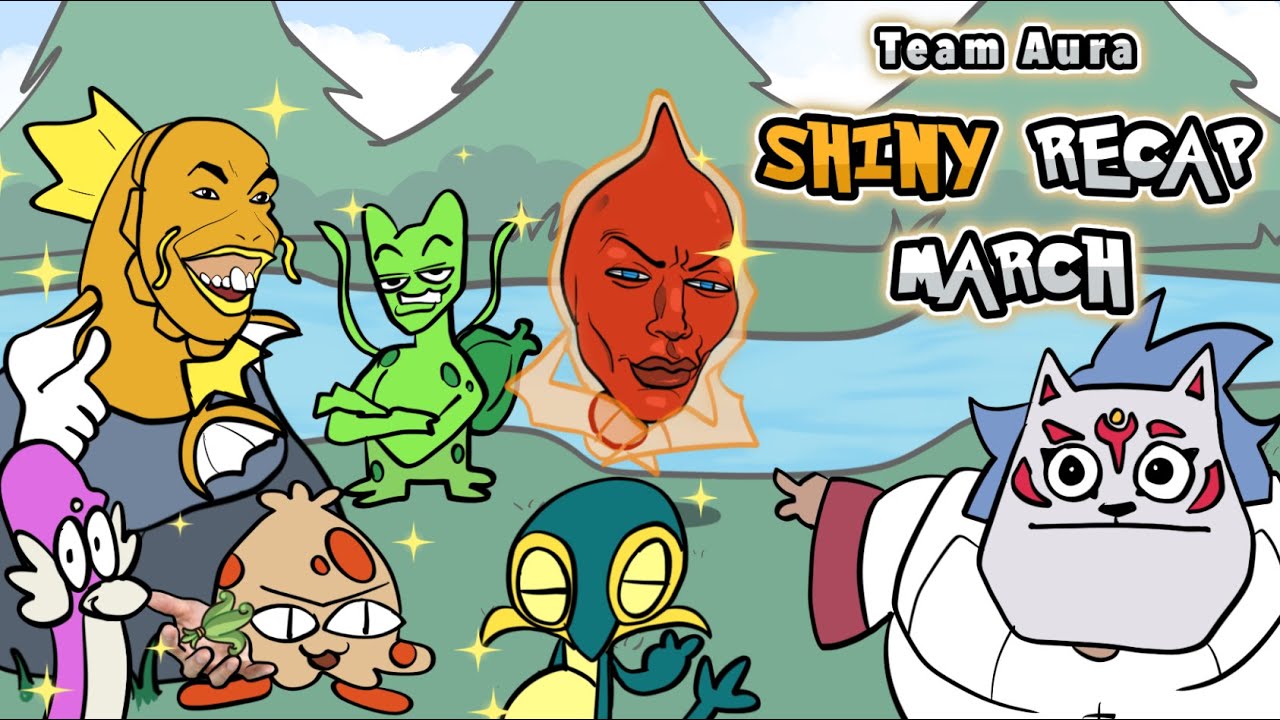 TEAM AURA SHINY RECAP: MARCH - PokeMMO #pokemmo