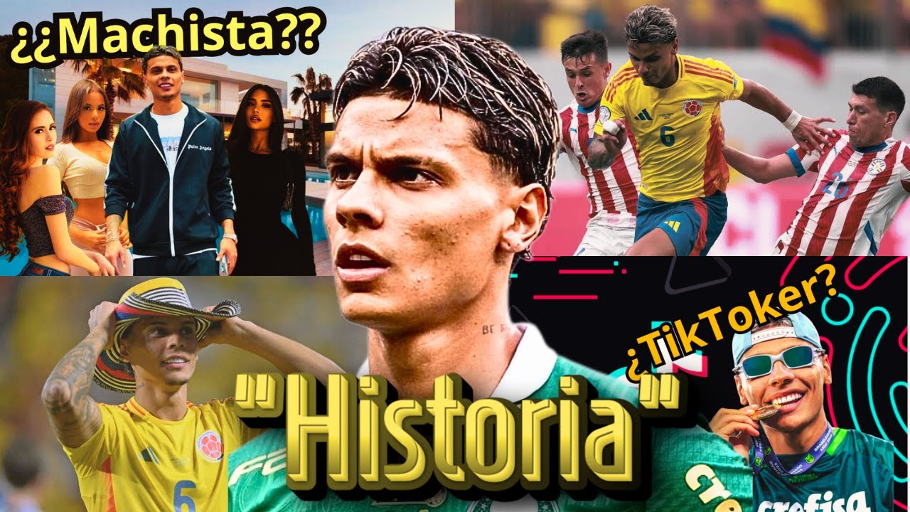 ¿Quien es RICHARD RIOS? la fascinante historia del FUTBOLISTA COLOMBIANO que esta arrasando.