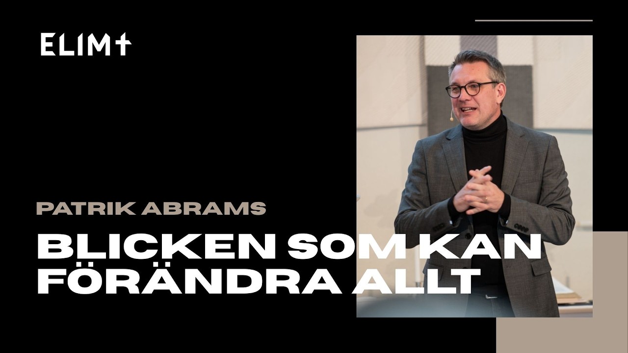 Gudstjänst: Blicken som kan förändra allt | Patrik Abrams 15.2.2026