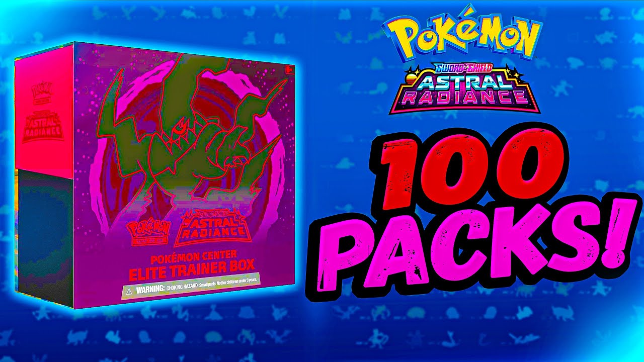Opening 100x Pokémon Astral Radiance Booster Packs!