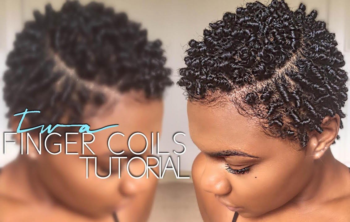 TWA FINGER COIL TUTORIAL- Rikki Danielle