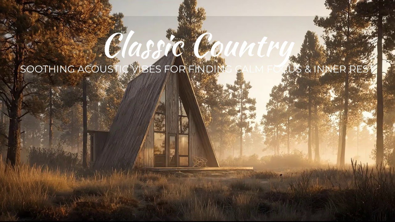 Classic Country | Soothing Acoustic Vibes for Finding Calm Focus & Inner Rest