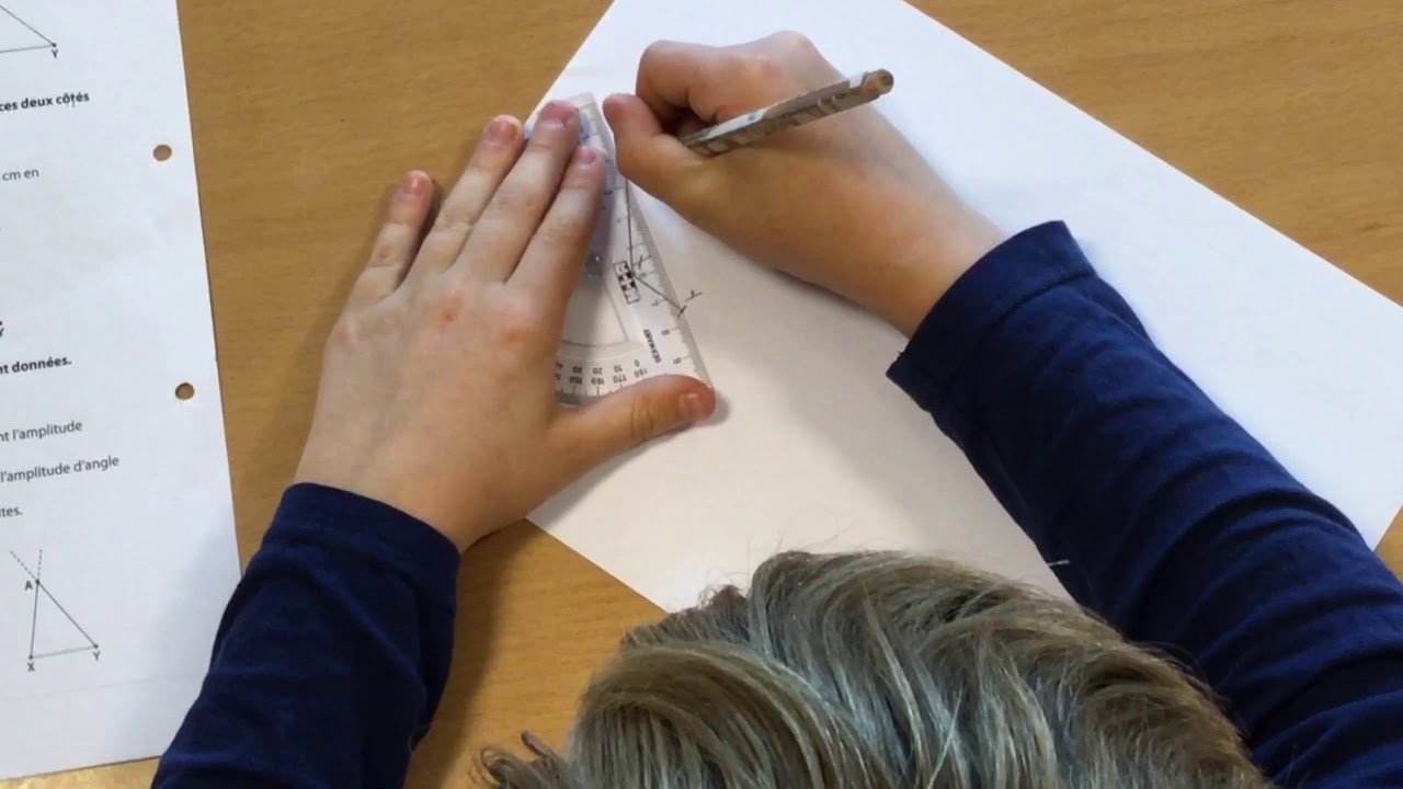Comment tracer un triangle scal&egrave;ne obtusangle