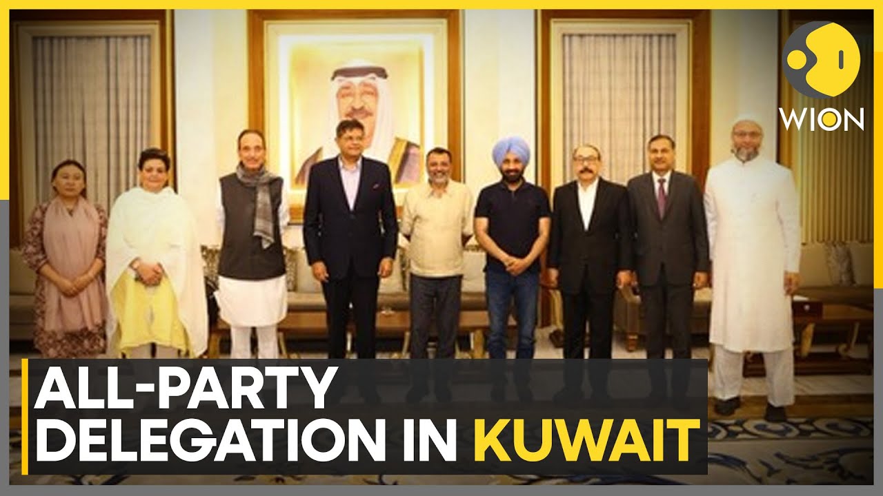 Operation Sindoor: India's Global Outreach On Terror, All-Party Delegation Arrives In Kuwait | WION