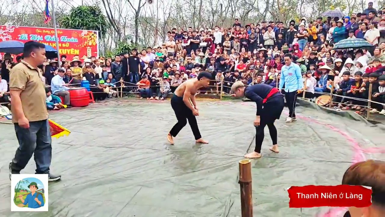 Hội vật Đình Linh Xuyên, Tân Trào, Tân Thanh trận khai mạc 