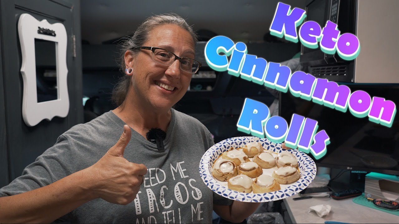 KETO CINNAMON ROLLS | Cooking In A Truck