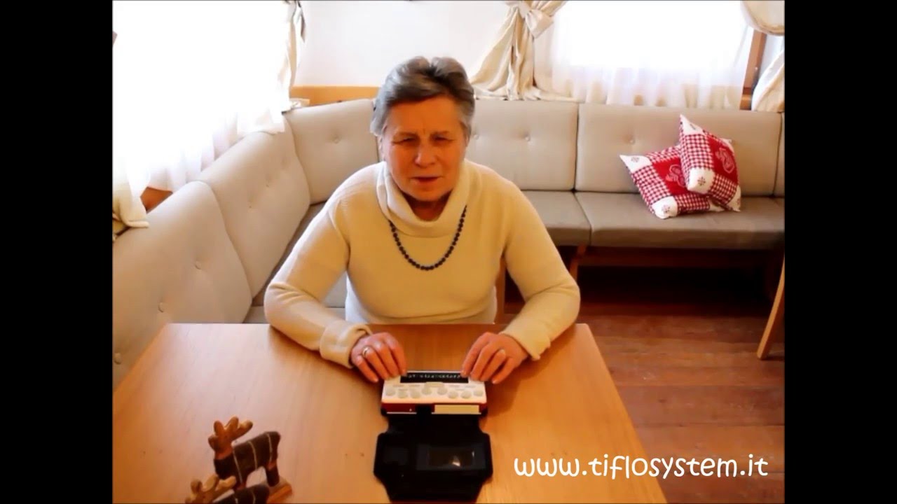 Braille Sense raccontato da Mirella, maestra in pensione