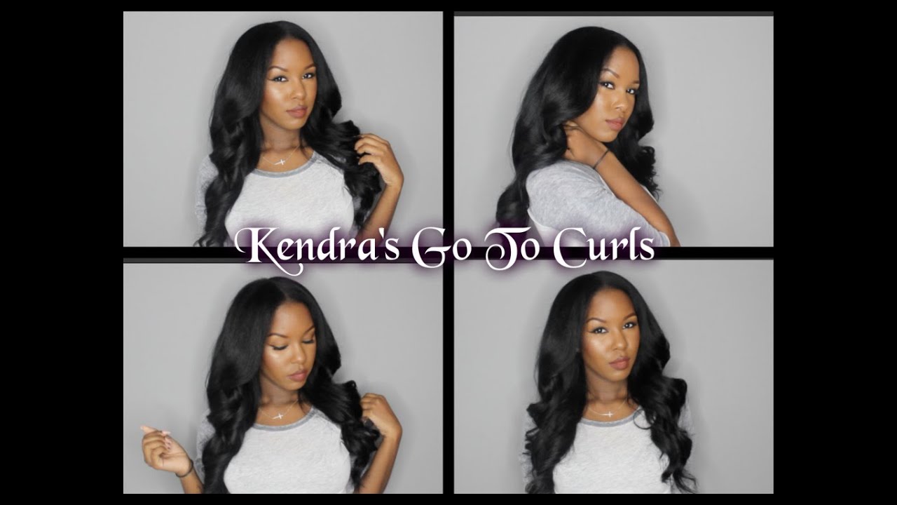 Kendra's Updated Go To Curls + How to Properly Curl Hair