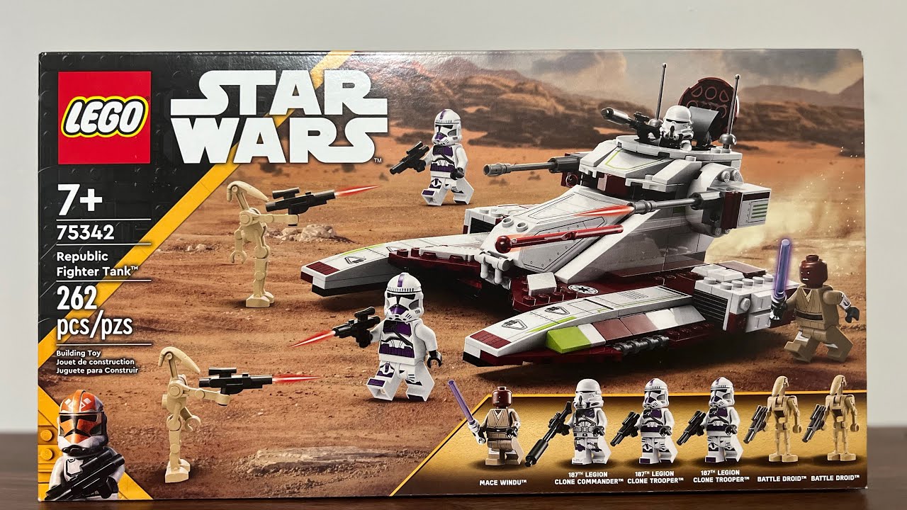LEGO Star Wars 75342 Republic Fighter Tank REVIEW! (2022)