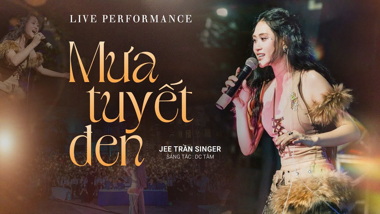 MƯA TUYẾT ĐEN - JEE TRẦN x V2T MEDIA  ||  LIVE PERFORMANCE AT UTH