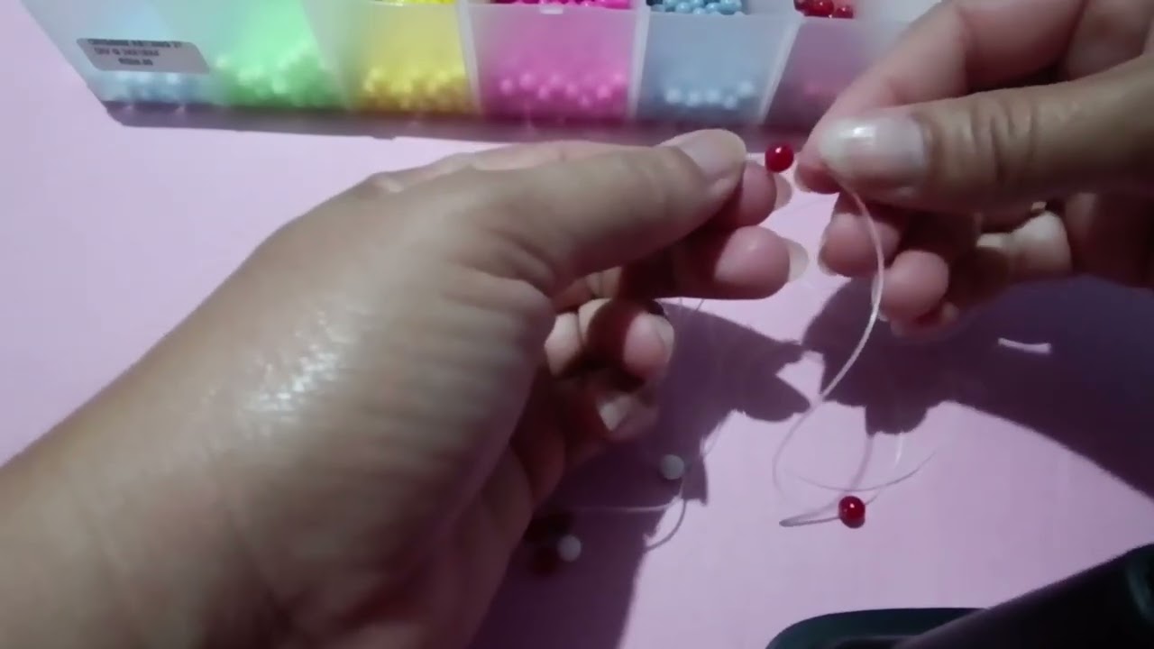 Браслет из переплетенных зигзагов