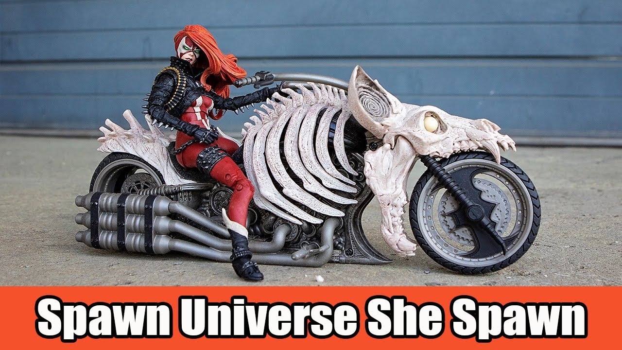 McFarlane Toys Spawn Universe She Spawn Action Figure Unboxing and Review.