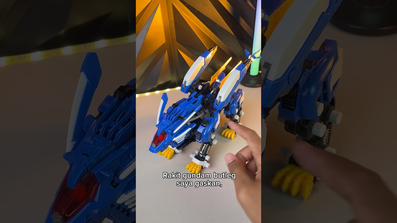Rakit Zoid Butleg?  BT Model Blade Liger #pov #fyp #trending #modelkit #zoid #gundam