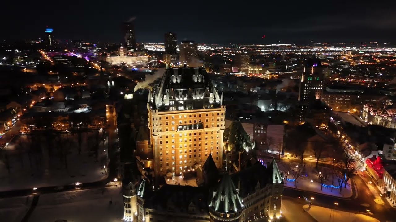 Quebec Drone Shot
