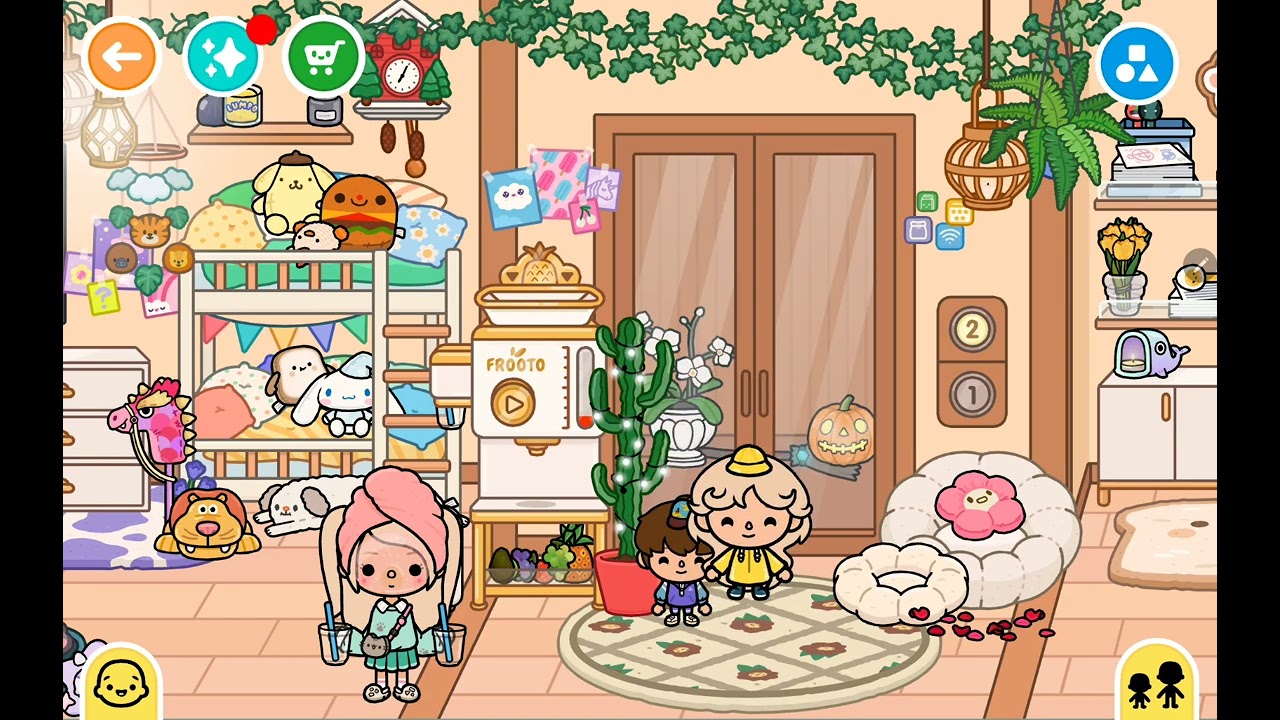 Çocukların sabah rutini 💗🫶🏻🏡🐝 | TOCA FAİRY | 