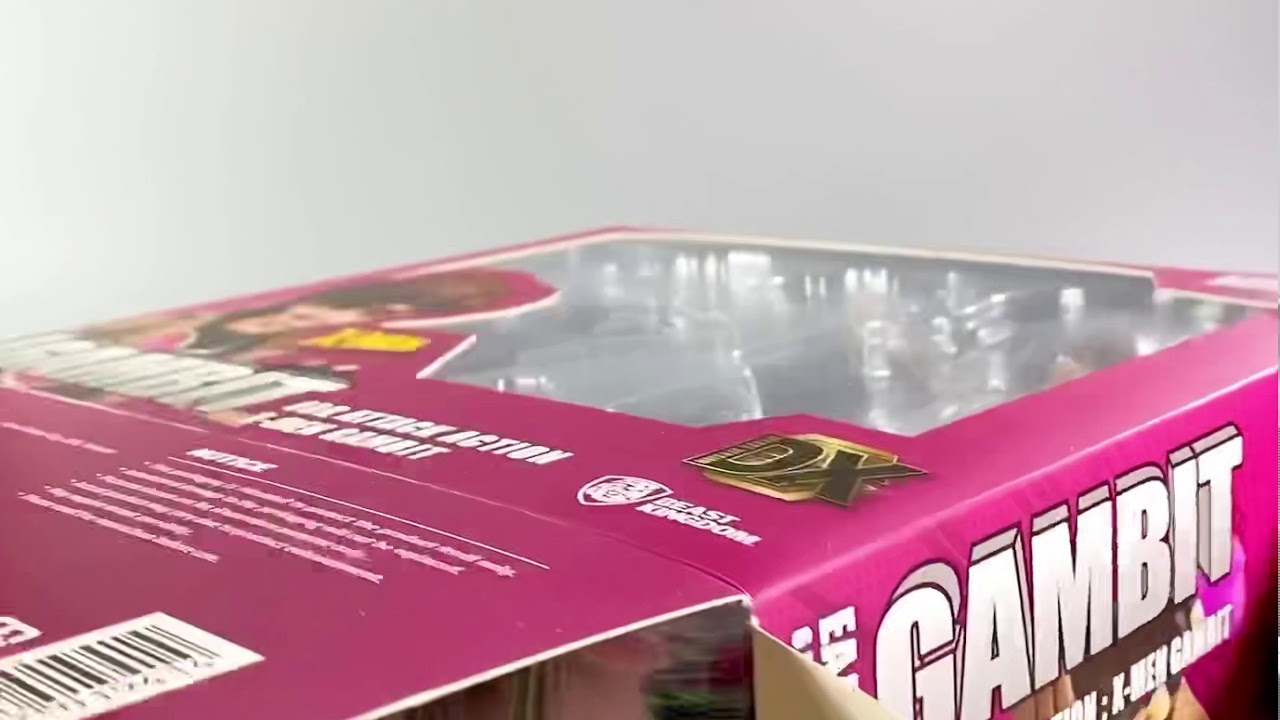 Beast Kingdom X-Men Egg Attack Action EAA-090 DX Gambit Speed Unboxing