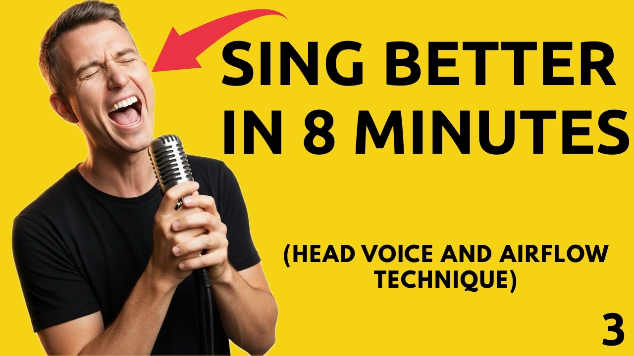 Sing better! Head voice and airflow for BEGINNERS