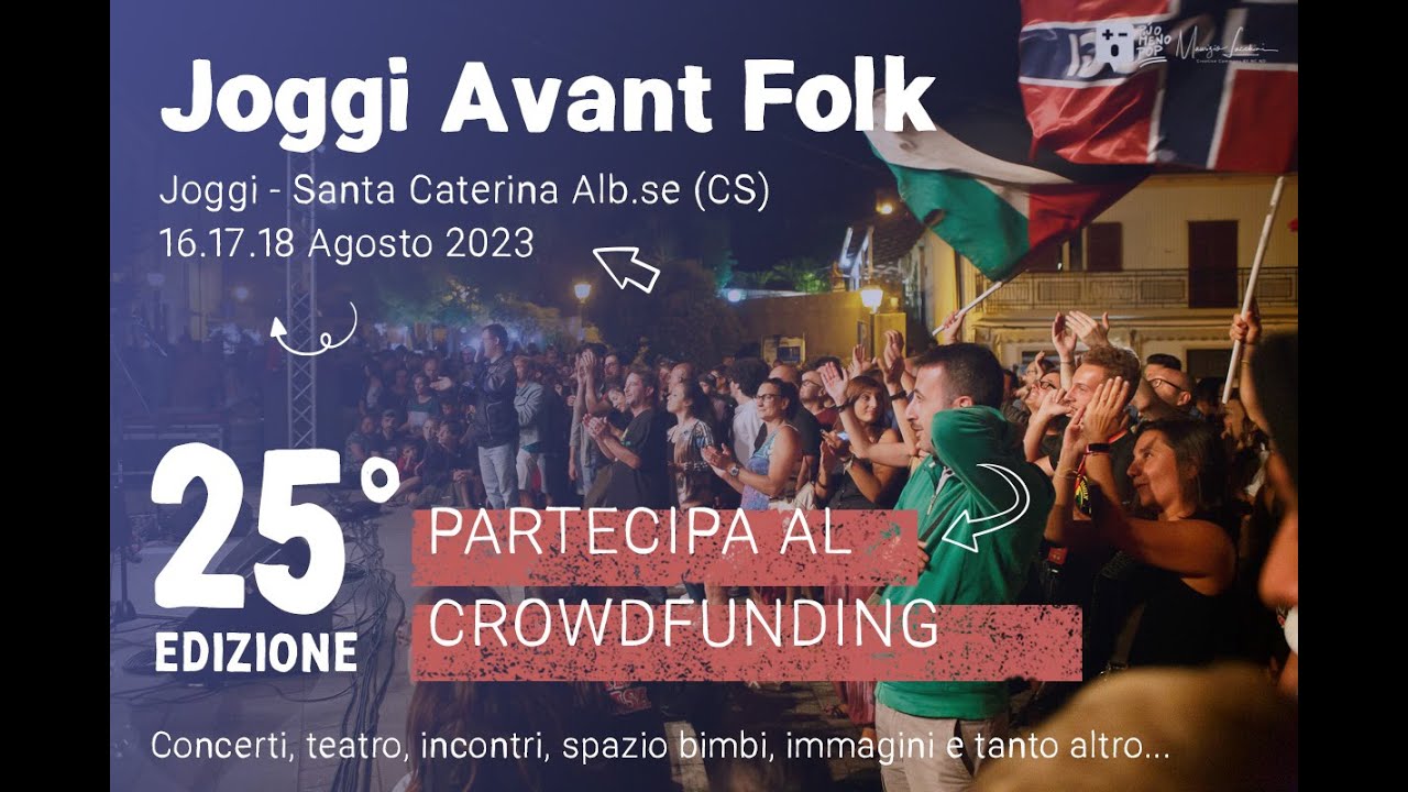 Joggi Avant Folk festival 25 Anni