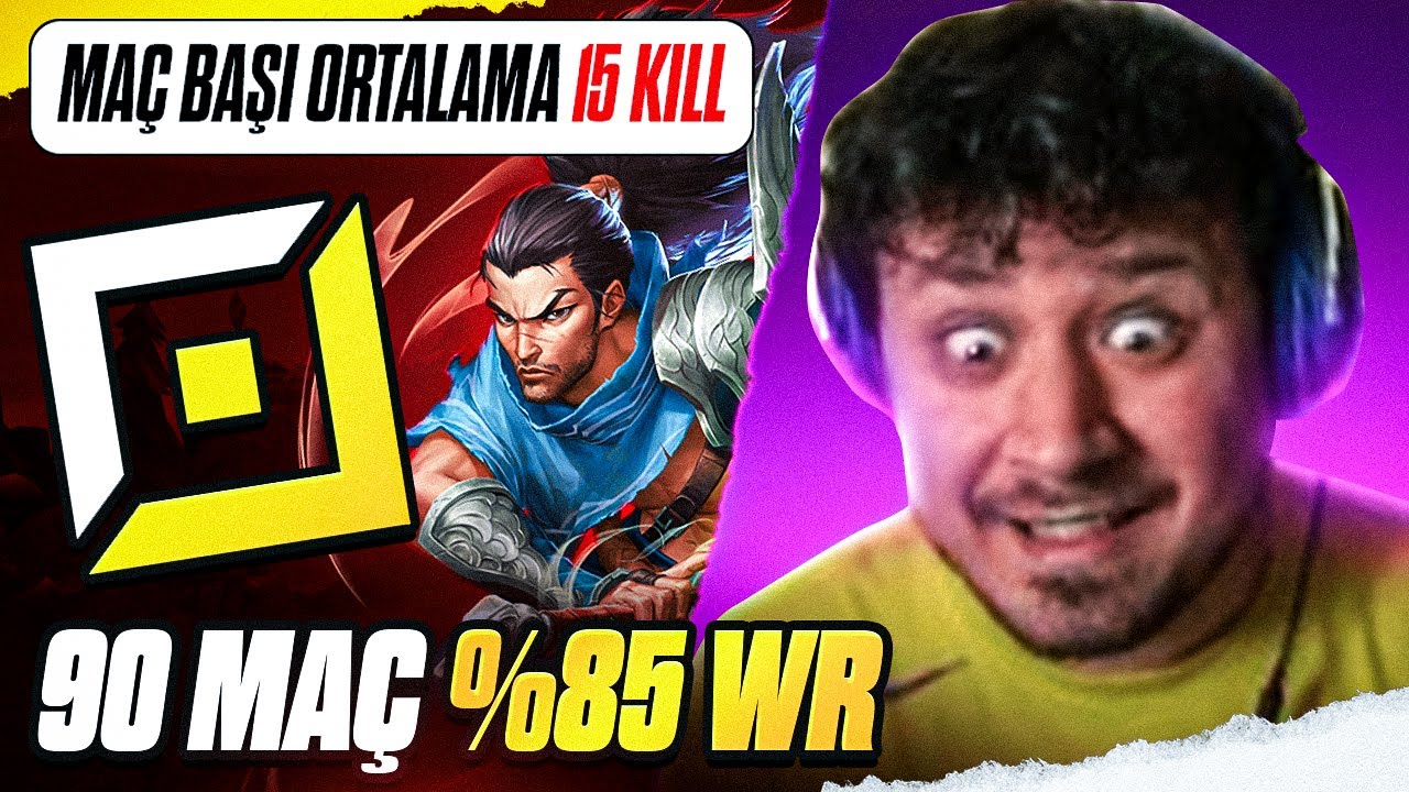 Her maç ortalama 15 kill alan Yasuo dünya birincisi analiz