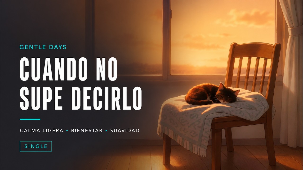 Cuando no supe decirlo | Una canción sobre todo lo que no dijimos a tiempo