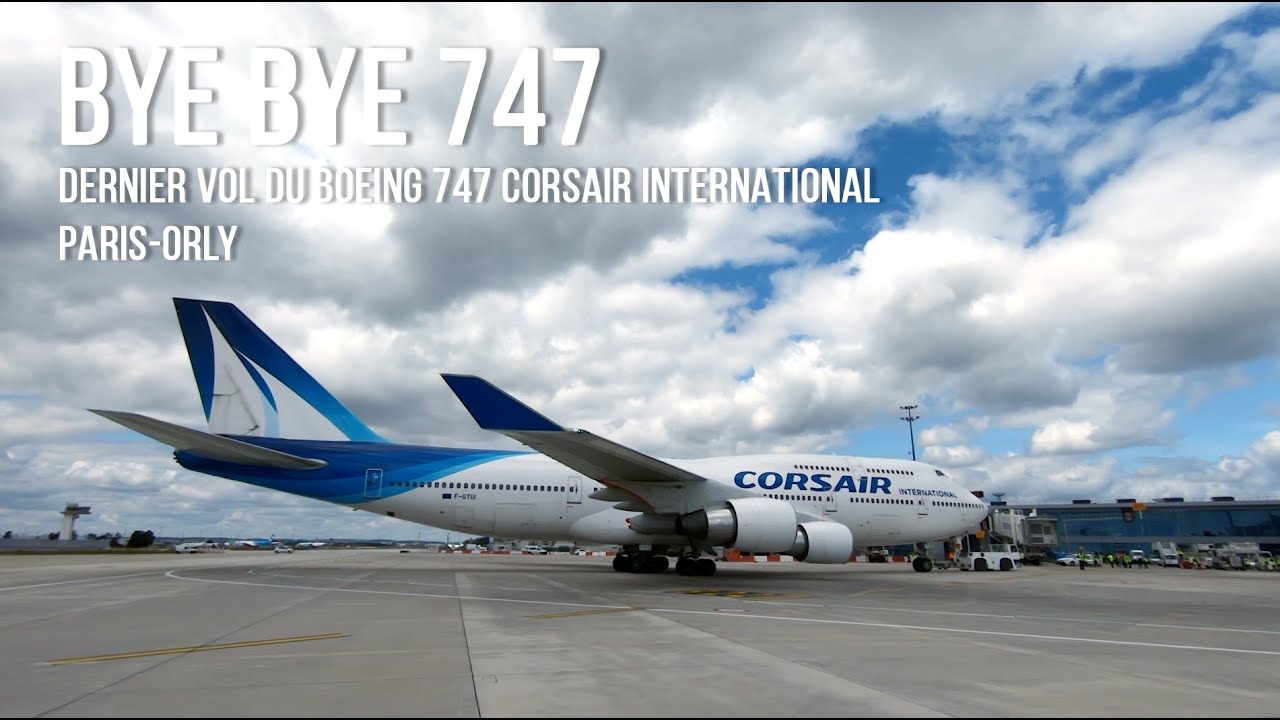 Ultime vol pour le dernier Boeing 747 français