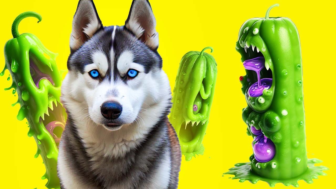 Я НАЕЛСЯ ОТРАВЛЕННЫХ ОГУРЦОВ!! (Хаски Бандит) Говорящая собака