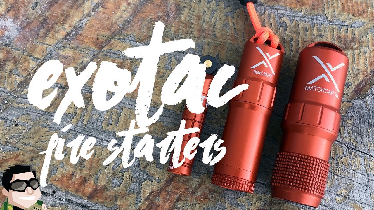 Exotac Fire Starters & Free Key System Review