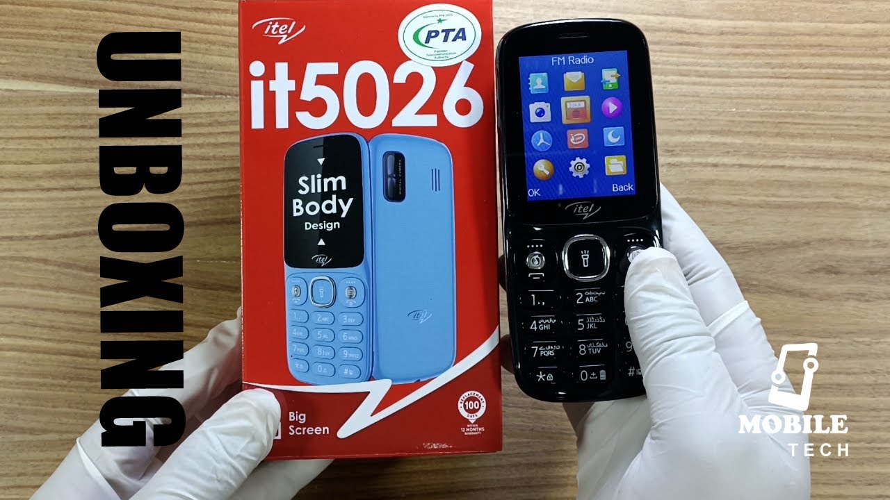 UNBOXING & REVIEW ITEL IT5026 2.4