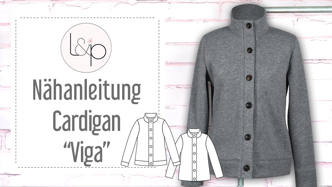 Nähanleitung lillesol Cardigan 