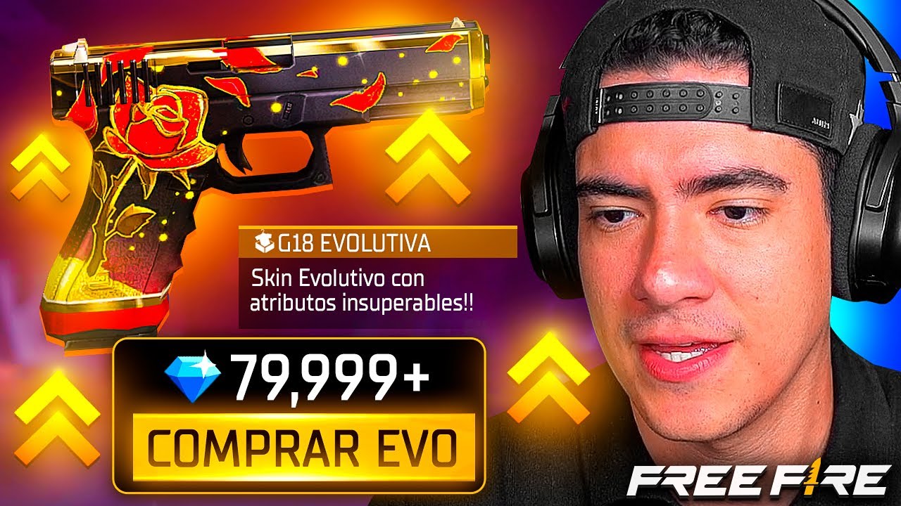 NO PUEDO CREER QUE GASTE DIAMANTES EN ESTA SKIN DE G18 EN FREE FIRE - TheDonato