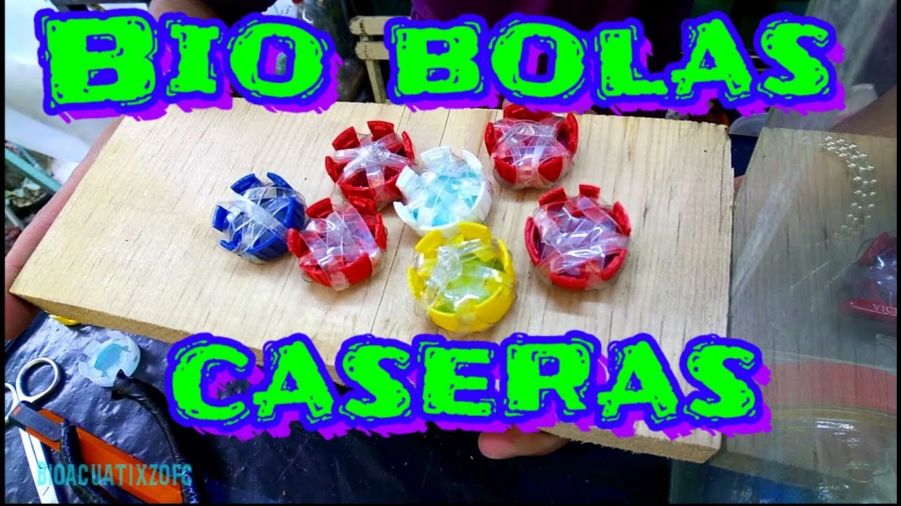Biobolas caseras, mejora tu filtro