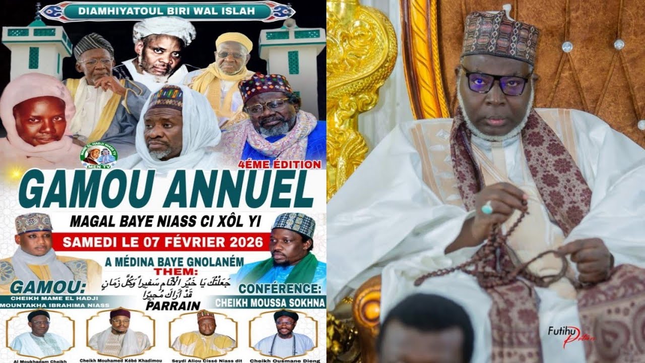 Medina Baye Gnolanem,Gamou Magal Baye Cii Xol yii édition 2026 ● Kaddu Cheikh Abdoul Bakhi Deme 