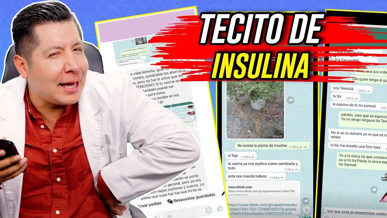 TECITO DE INSULINA 🌿💉 | #CHISMEdicina | Mr Doctor