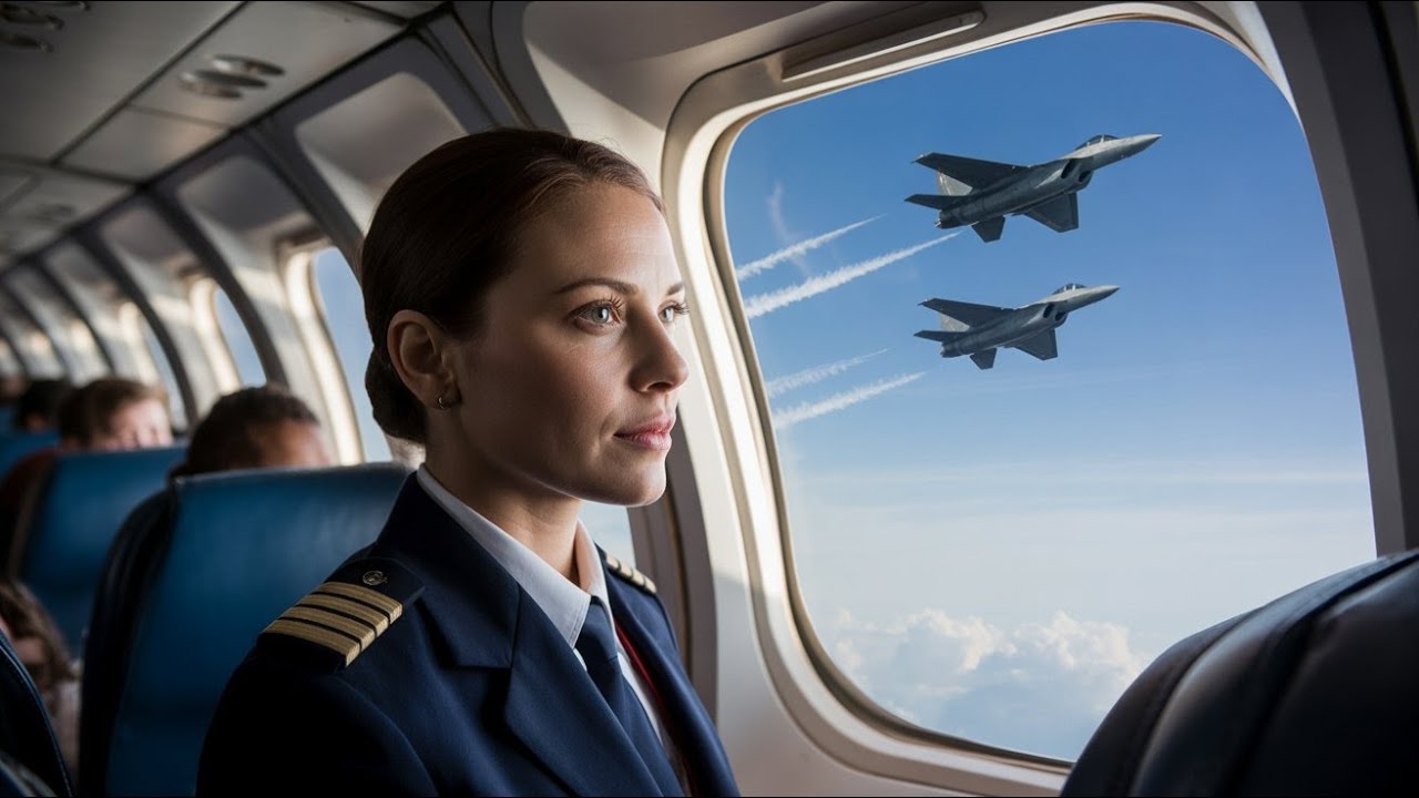 She Saved 182 Passengers — Then the F-22s Spoke Her Call Sign!