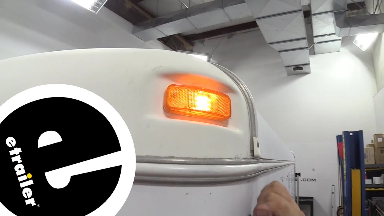 etrailer | Optronics LED Trailer Clearance and Side Marker Light Installation