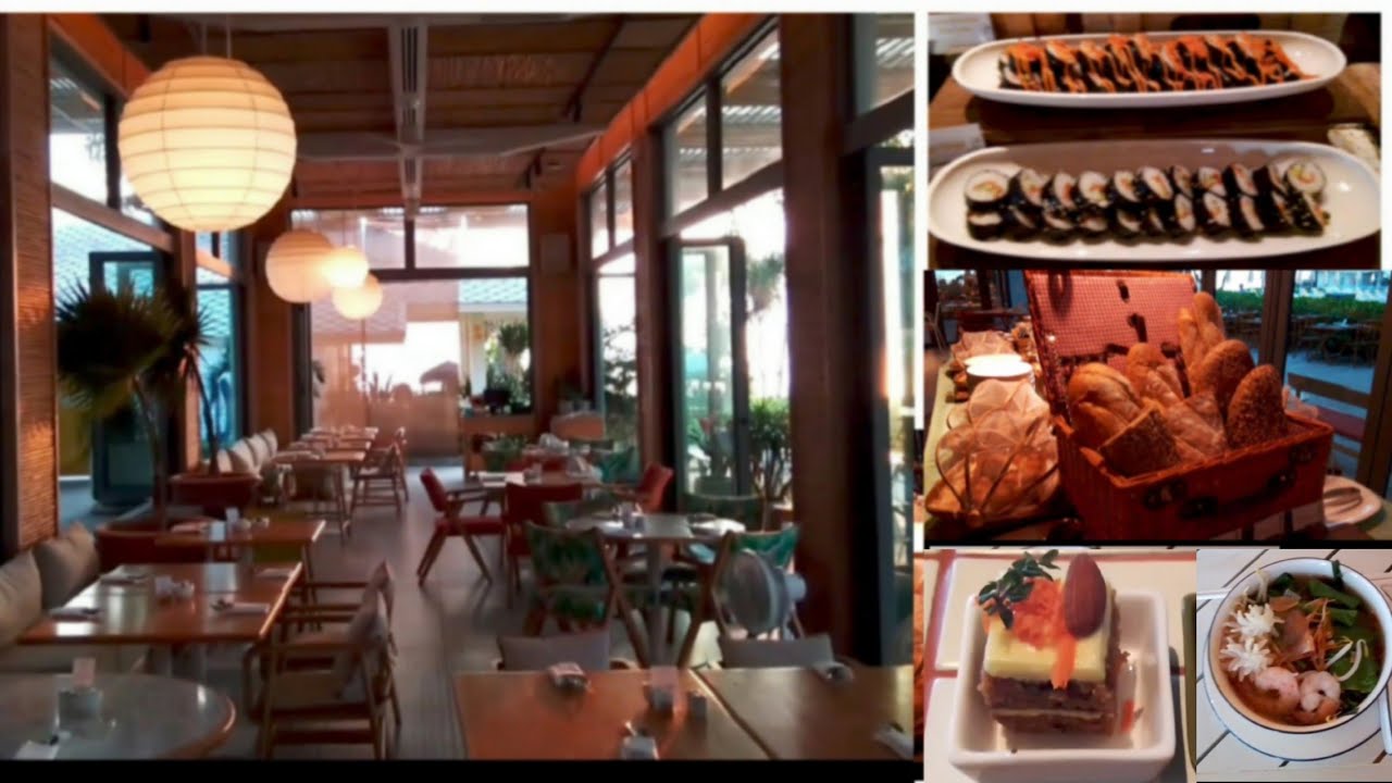 the standard huahin resort breakfast buffet & lunch อาหารเช้าบุฟเฟ่ต์ เดอะสแตนดาร์ด หัวหิน รีสอร์ท