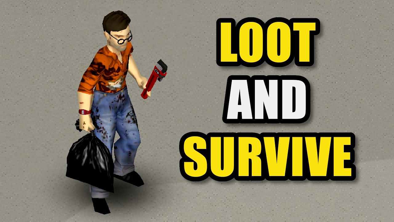 LIVE🔴 Can a Greedy Loot Goblin Survive the Zombie Apocalypse? (Project Zomboid)